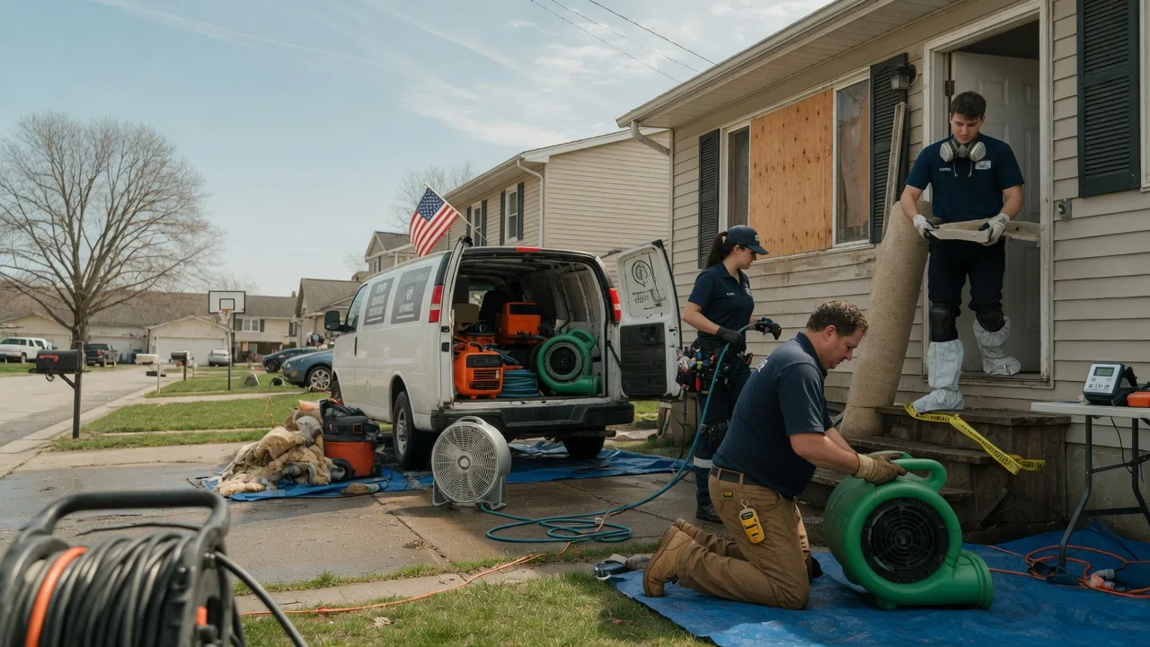 Water Damage Restoration in Sciota, PA near me
